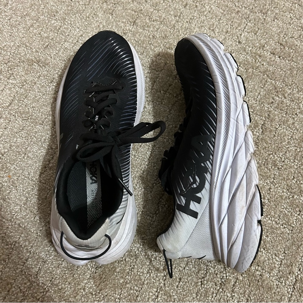Hoka Rincon 3 Black Sneakers Shoes